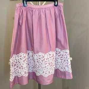 Chetta B Silk Skirt, Bustier and Wrap, Size 16